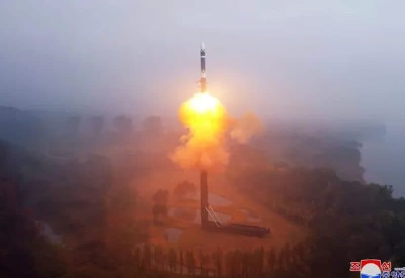 North Korea fires missile before joint drills