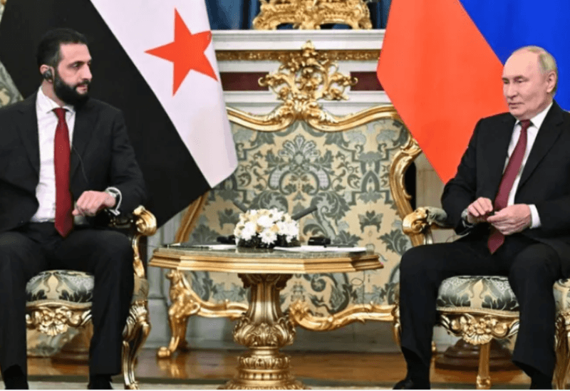 Putin and Sharia discuss Russian-Syrian ties by phone