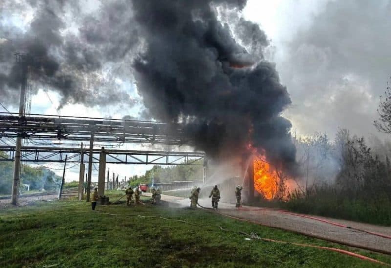 Russia strikes Kyiv as Ukraine advances inside Russia