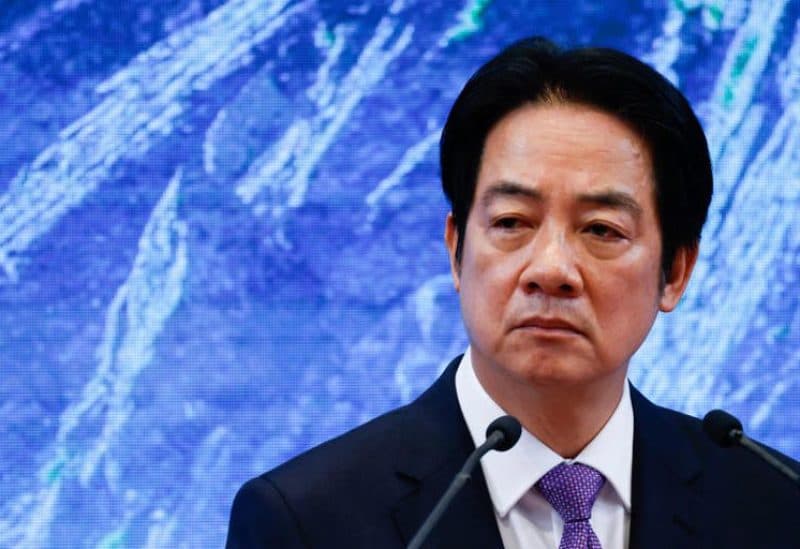 Taiwan leader joins coastal drills
