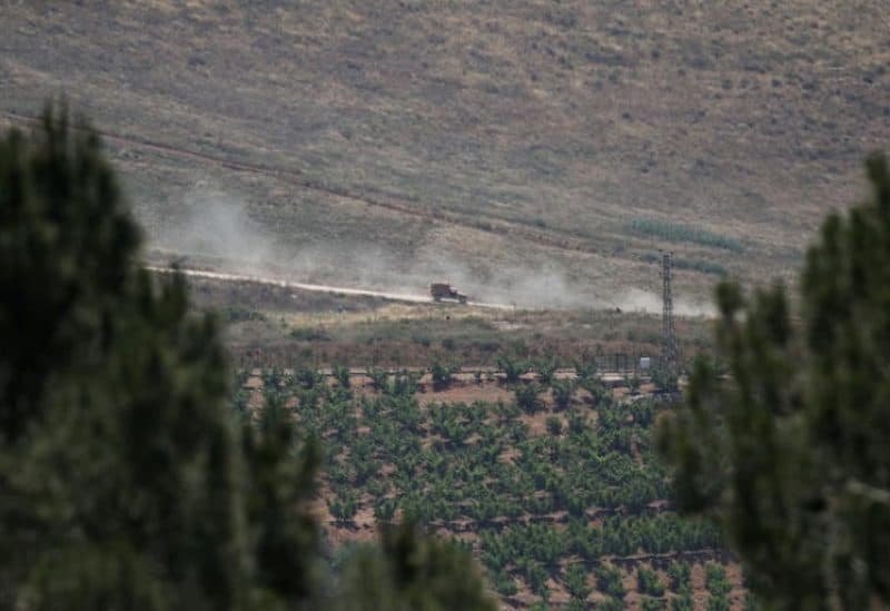 Israeli forces intercept projectiles from Lebanon