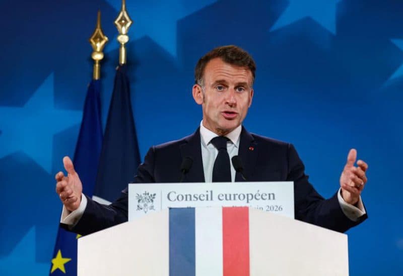 Macron holds talks with MBS in Paris