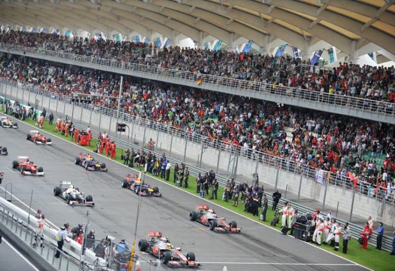 Malaysia hosts a different F1 race