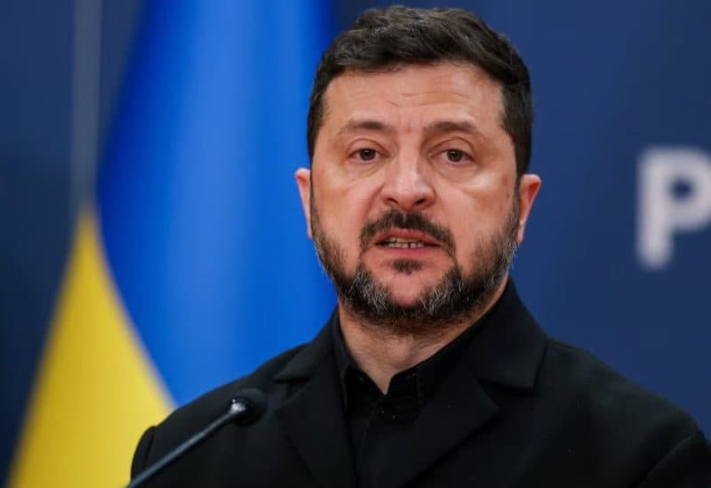 Zelensky: Russia hit Ukrainian airports before US visit