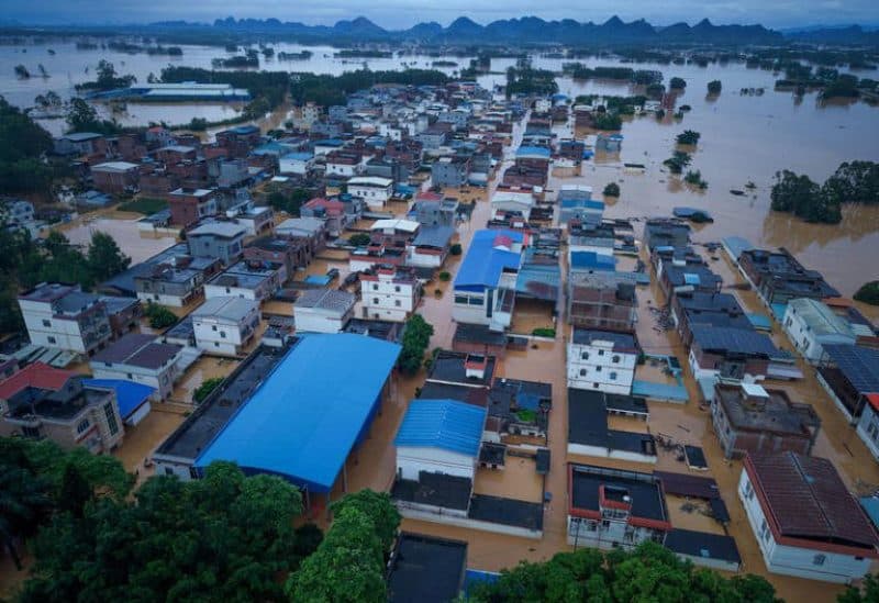 Cyclone Maysak and China floods reach 159 deaths