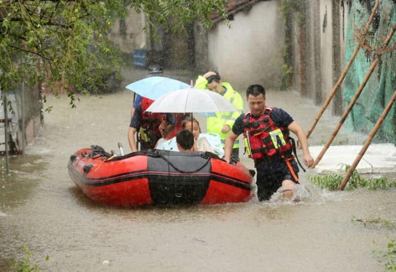 Heavy Rains Kill 10 in Southwest China