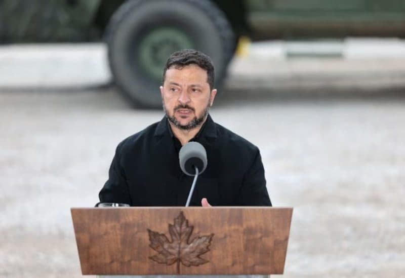 Zelensky reports Russian attacks across 10 regions