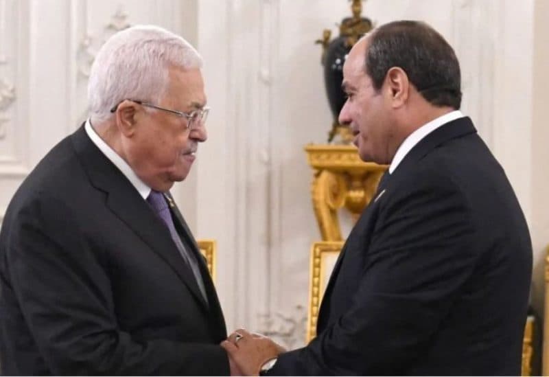 Sisi and Abbas Review Gaza Deal