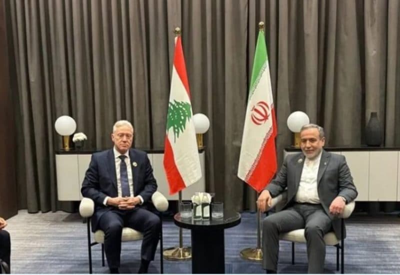 Rajii reviews Lebanon-Iran concerns with Iraqaji