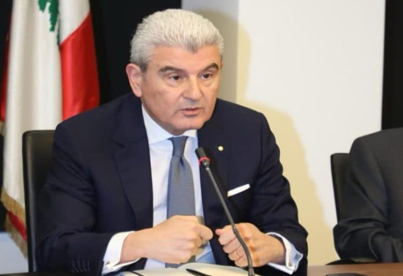 Lebanese Industry Minister Meets French Counterpart on Investment