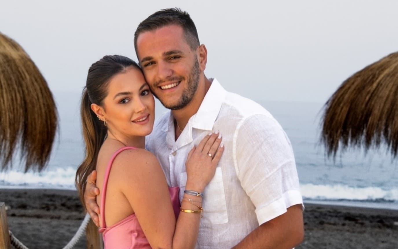 Dana Al-Hellani and Alan Saad's marriage photos