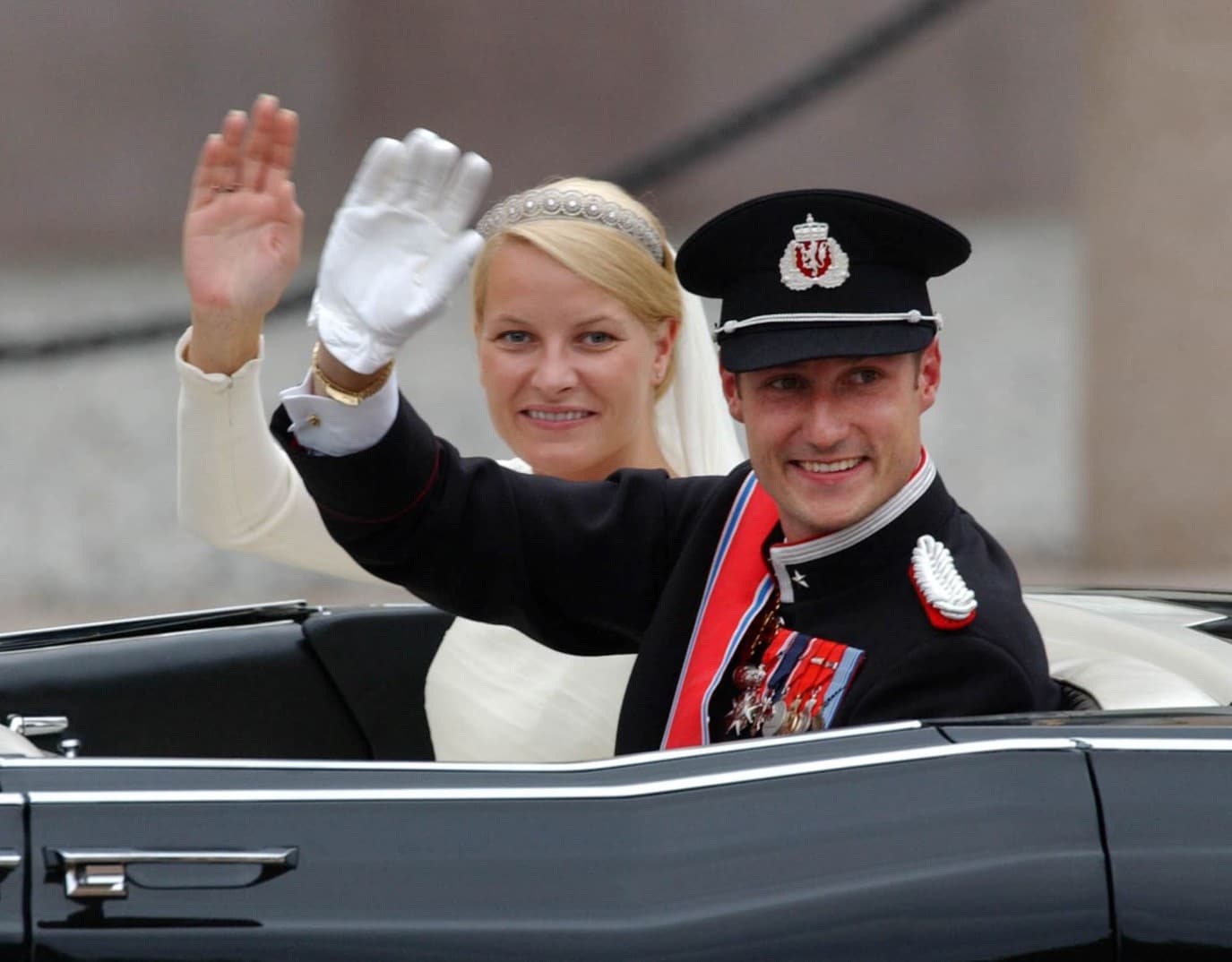 Princess Mette-Marit and Crown Prince Haakon on 25th anniversary