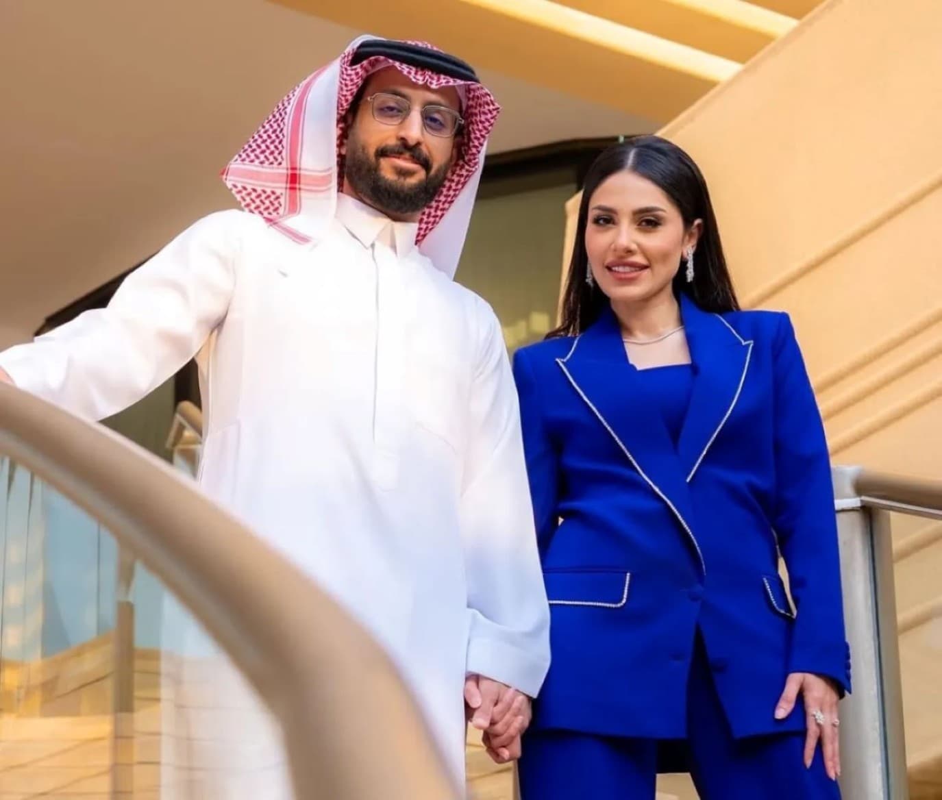 خالد صقر يهنئ إلهام علي بعيد ميلادها