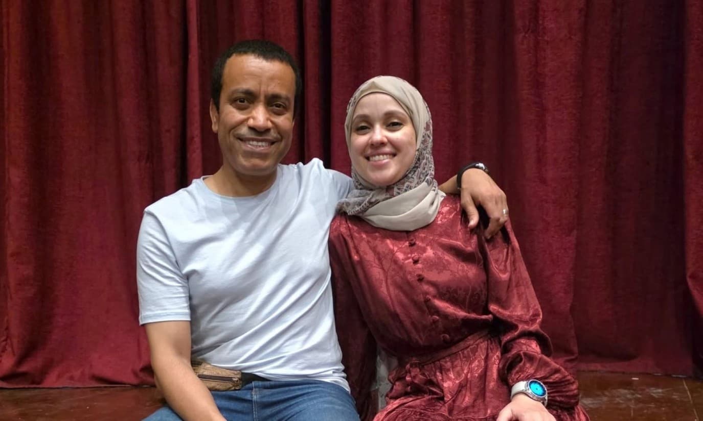 زوجة سامح حسين تتحدث عن وضعه الصحي