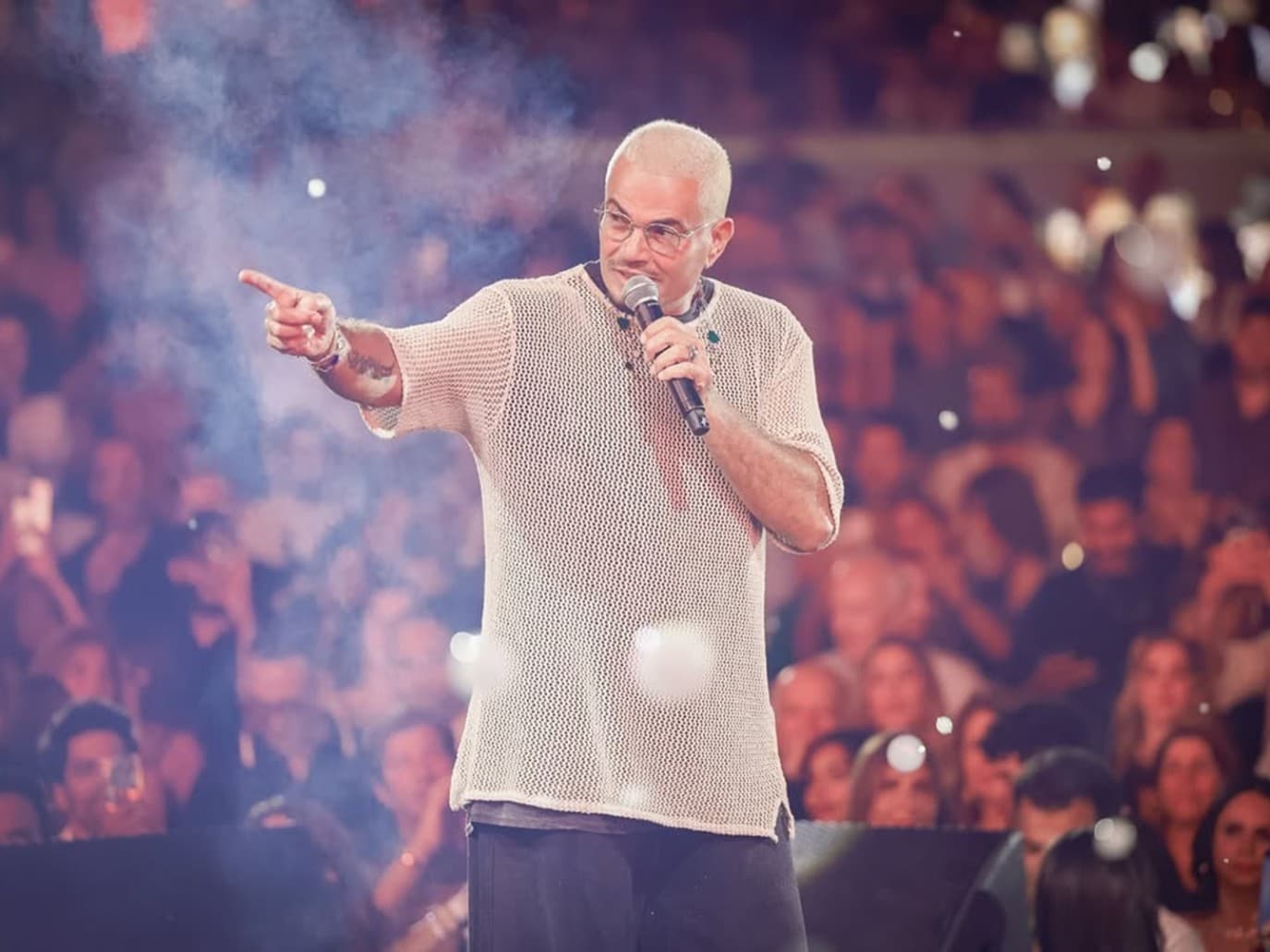 Amr Diab Performs at Gouna Seaside