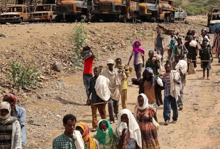 Ethiopians Escape Tigray Violence