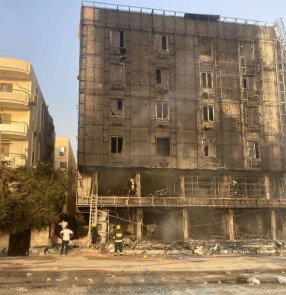 Hadiqat al-Ahram Fire Sparks Violations Review