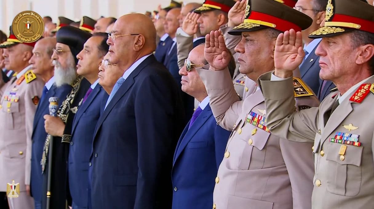 السيسي يحيي أرواح الشهداء في تخرج الأكاديمية العسكرية