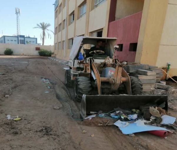 حملات لإزالة الإشغالات والنظافة خلال أسبوع