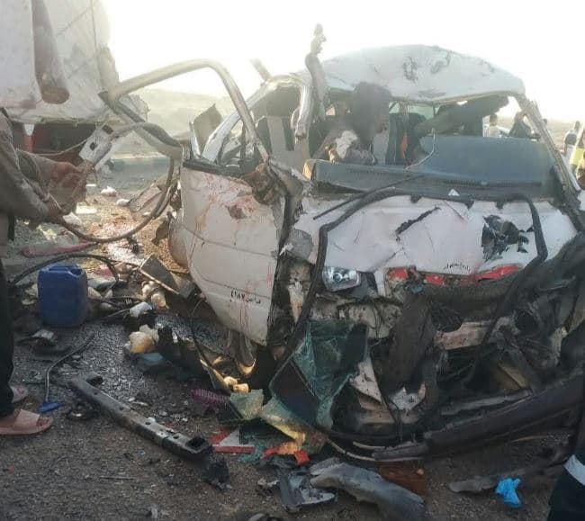Eight die in road crash