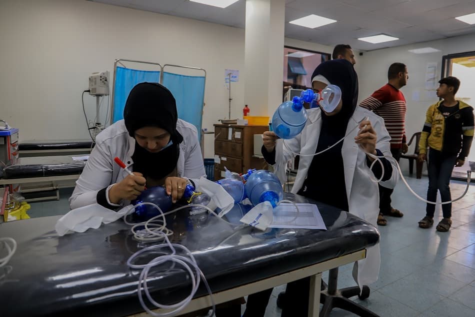 Gaza Oxygen Stations Out of Service