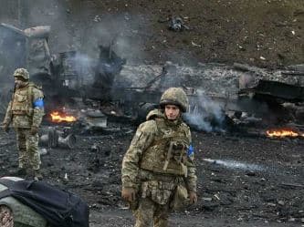 Russian strikes on Ukraine cause casualties