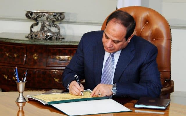 President Sisi approves Criminal Procedures Law delay