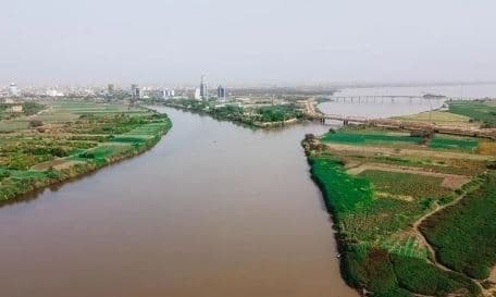 تراجع منسوب نهر النيل في السودان