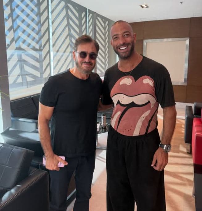 Mido teases Kazem Al-Saher about his fan base
