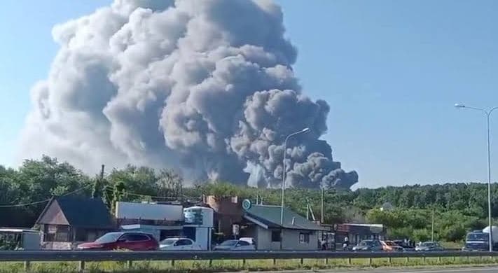 Ukrainian strike damages Wildberries warehouse