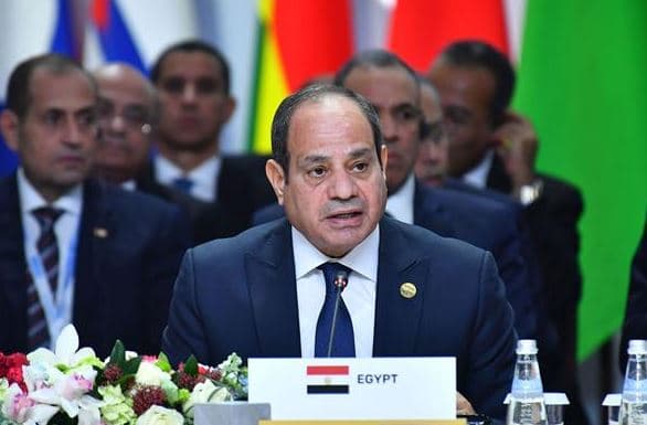 السيسي يشارك في جلسة BRICS المغلقة