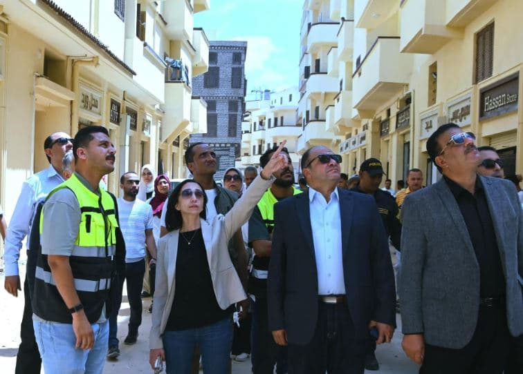 محافظ البحيرة يوجه لتطوير شارع دهليز الملك