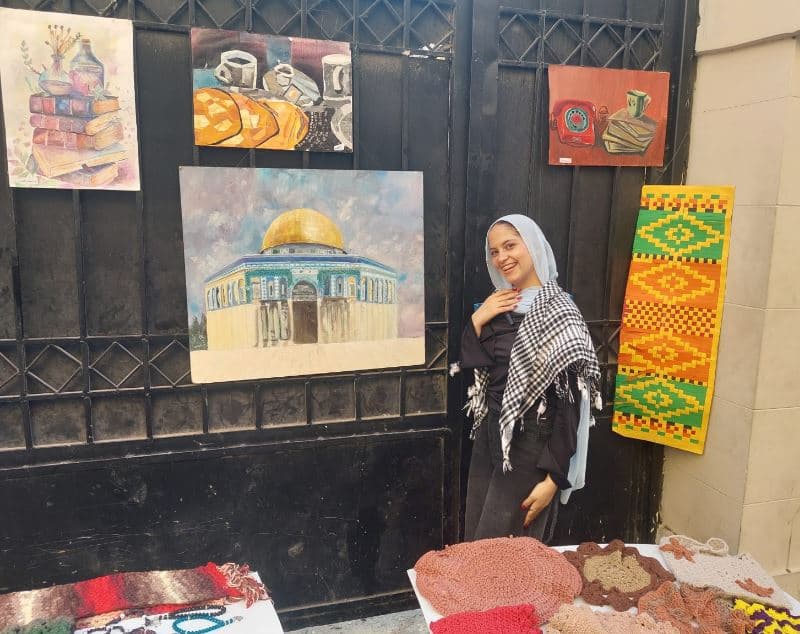 High School Art Supports Palestine in Alexandria