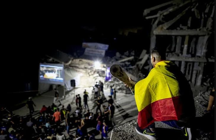 Gaza Celebrates Spain's Victory in Support of Palestine