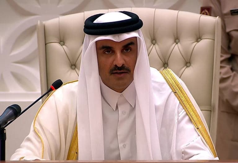 Qatar Emir on Dialogue and Defense