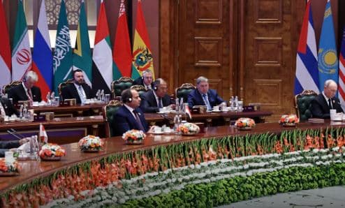 BRICS summit opens with Sisi