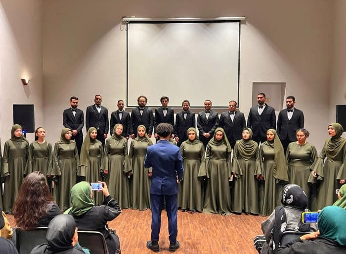 Shaghaf Choir Provides A Cappella Singing