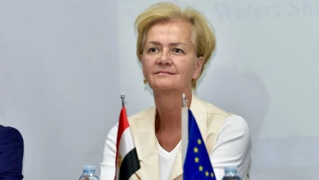 سفيرة الاتحاد الأوروبي تدعم مصر في مواجهة هجمات ميناء دمياط