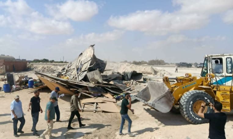 العلمين الجديدة تزيل 23 مخالفة في الحي الثاني