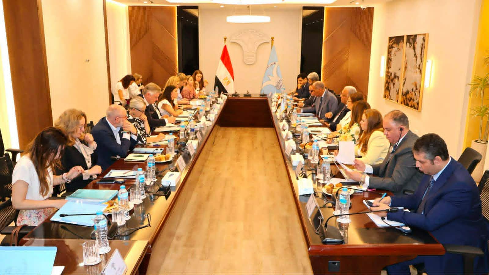 المجلس القومي لحقوق الإنسان يستقبل وفدا أوروبيا