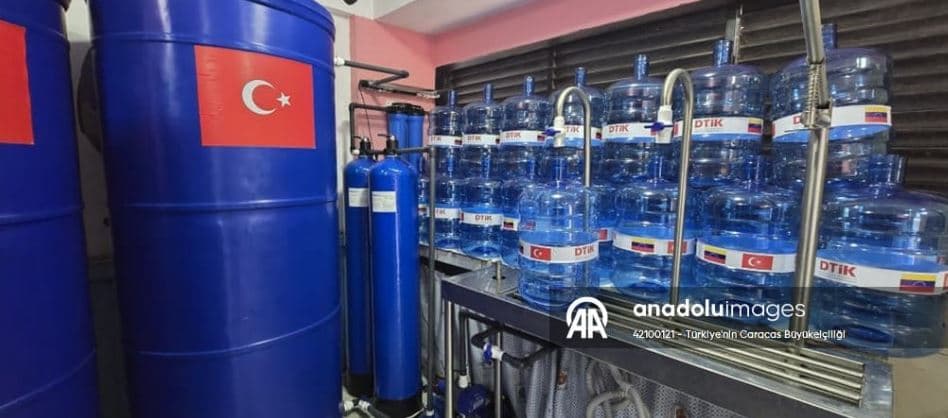 تركيا تبني محطة مياه لمتضرري زلزال فنزويلا