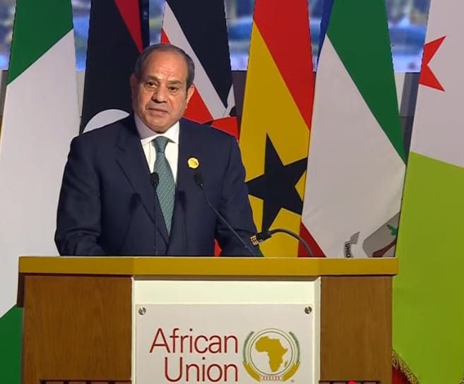 السيسي: مصر واثقة بمستقبل إفريقيا