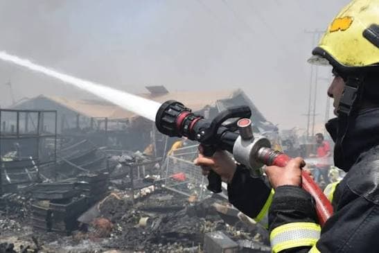 Civil Defense stops downtown Amman fire