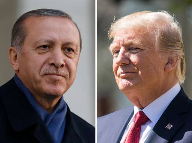 Trump praises Erdoğan as a strong leader