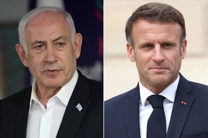Netanyahu Condemns Macron Over Israel Remarks