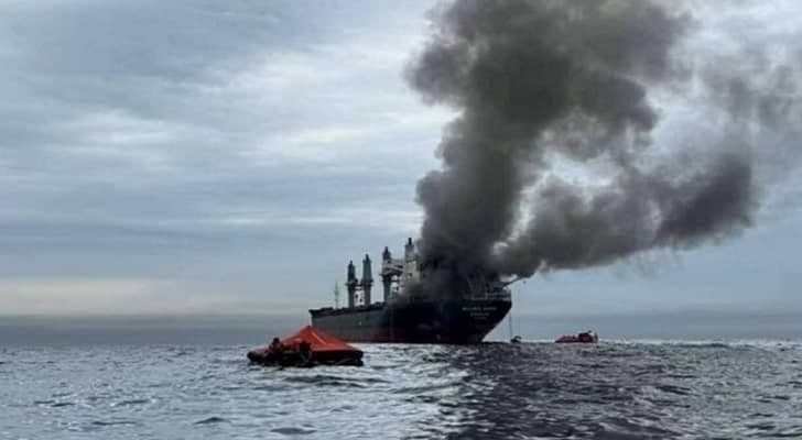 British Navy reports cargo ship hit in Strait of Hormuz