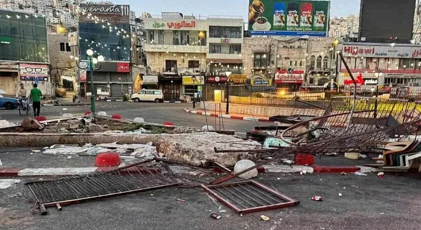 Israeli forces destroy statues and impose curfew in Nablus