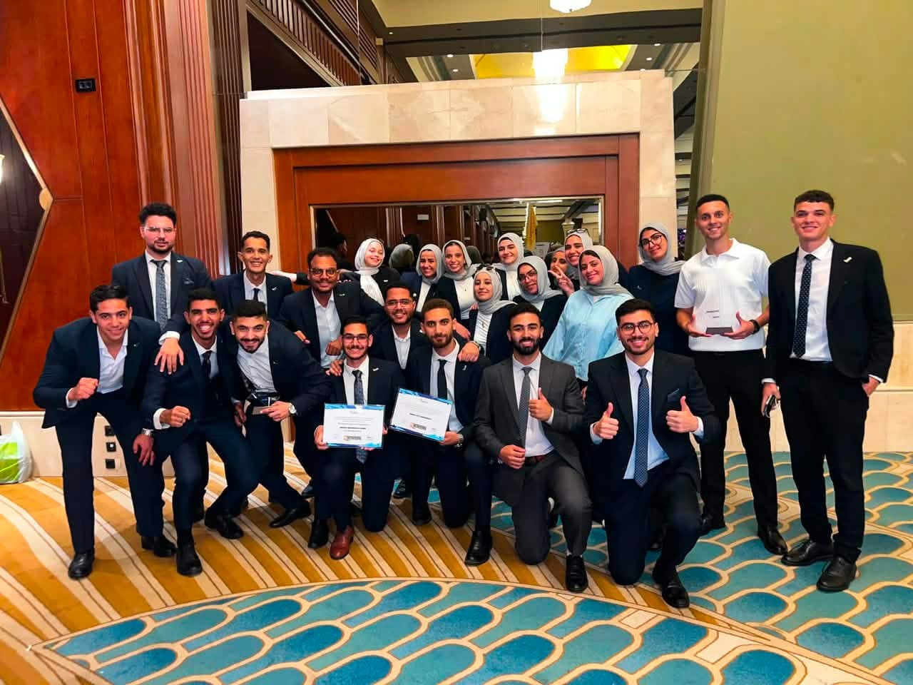 جامعة السادات تفوز بثلاث جوائز في Enactus Egypt