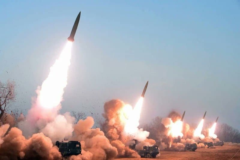 South Korean Army reports North Korea fired about 10 short-range missiles