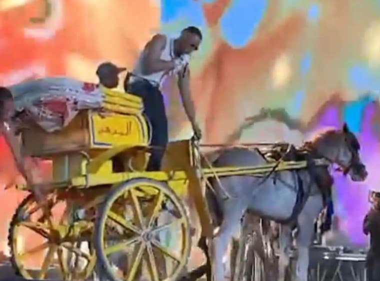 Mohamed Ramadan Performs in North Coast